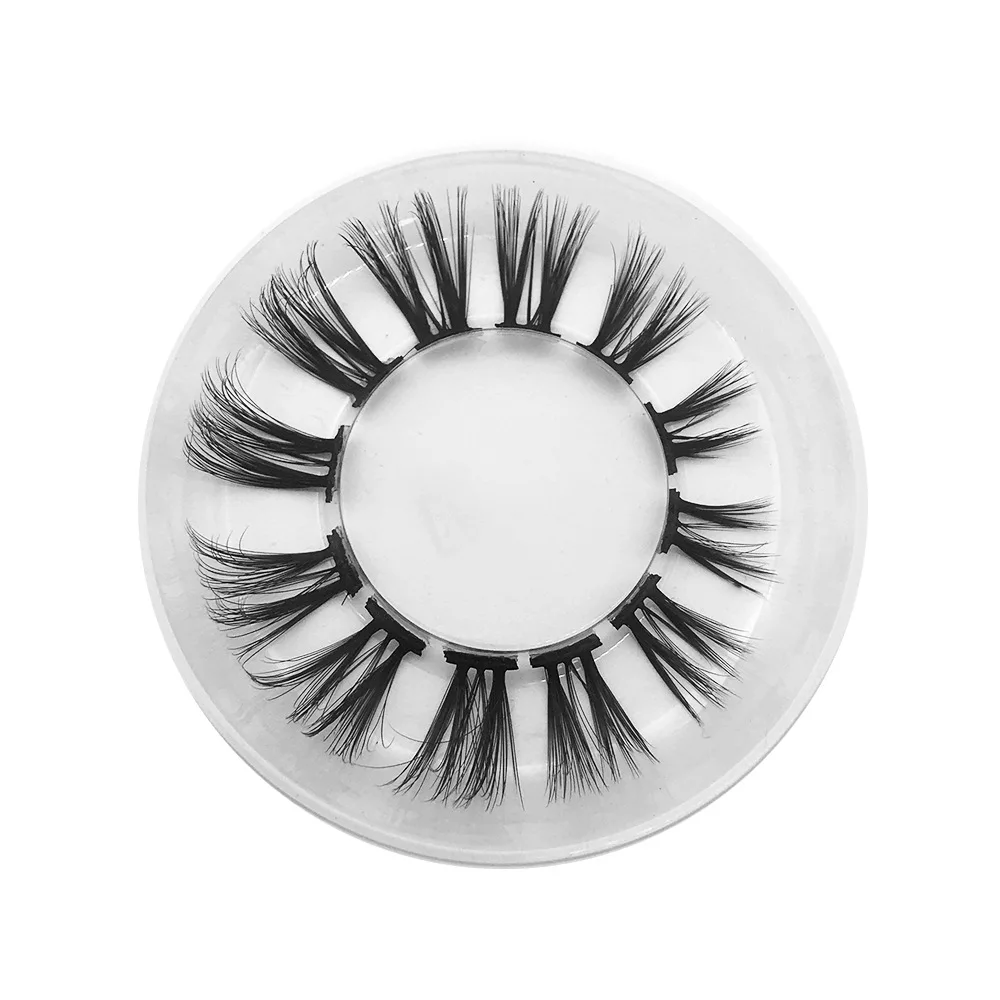 1 коробка сегментированных ресниц натуральные индивидуальные пряди для