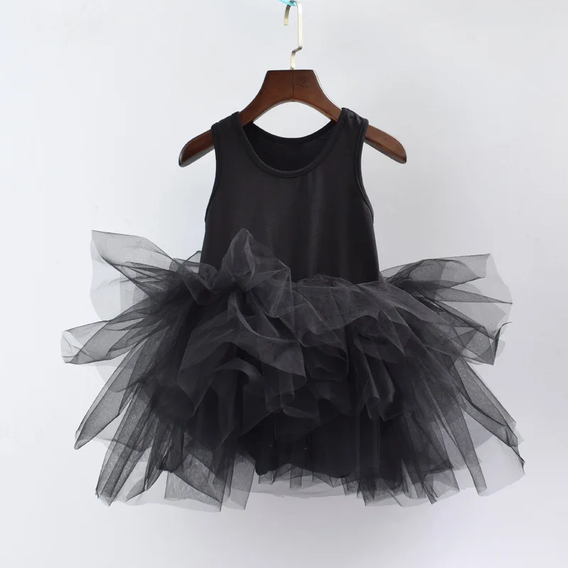 Kids Tutu Dresses for Girls Gymnastics Suit Children's Dance Clothes Exercise Clothing Ballet Dress Cotton One-piece | Детская