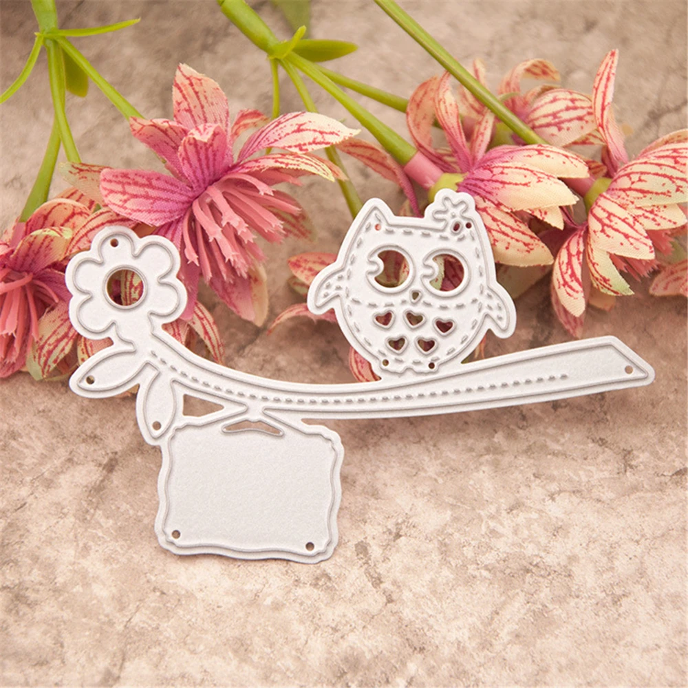 Совы металлические режущие штампы новые 2020 Скрапбукинг Новые поступления