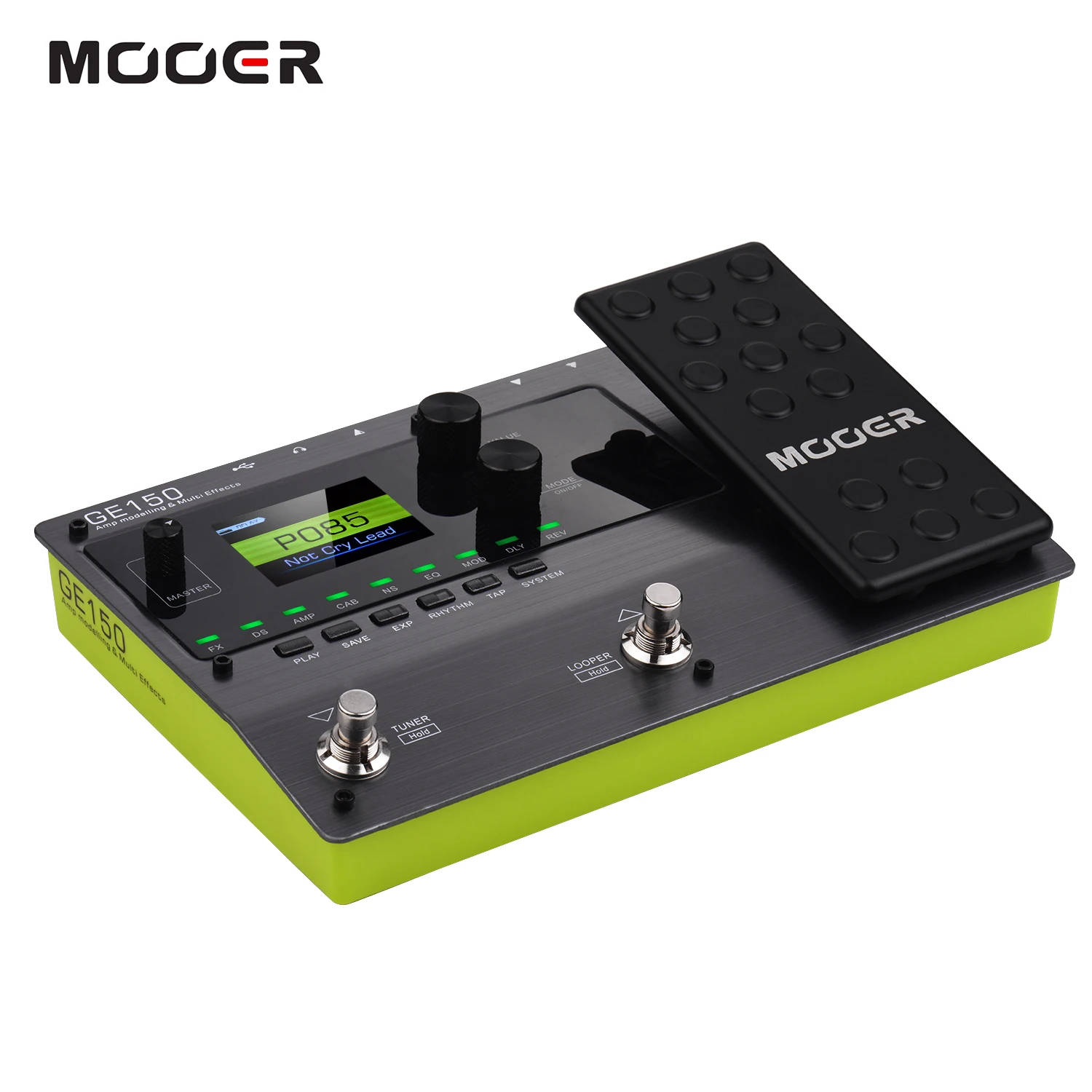 Блок эффектов MOOER GE150 педаль для гитары с петлевой записью модельный усилитель