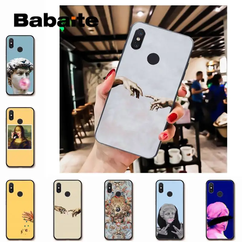 

Babaite Art Fresco Creation of Adam Phone Case for Redmi note8Pro note5 note7 note 8t 9 note9s note9pro Xiaomi 5 9t 9 max2