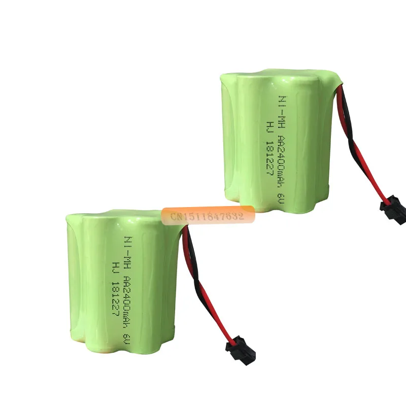 Никель металлогидридный аккумулятор 6 в 2400 мАч в|battery pack|rechargeable battery aabattery aa |