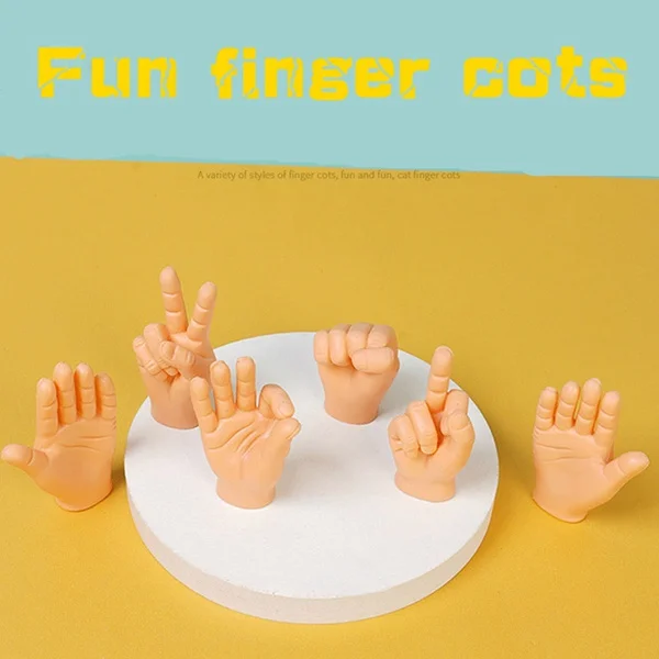

Screepy Halloween Mini Finger Hands Tiny Left Right Hand for Game Party Costume