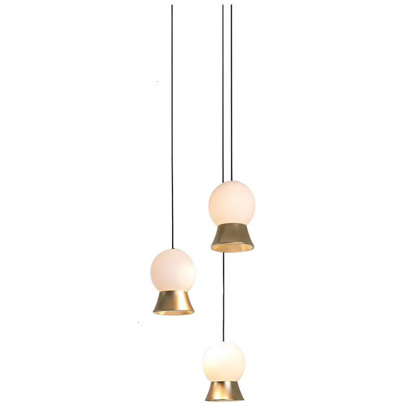 

Modern LED Round Glass Ball Pendant Lights Iron E14 Pendant Lamps Hanging Light Fixture for Living Room Bedroom Dining Room