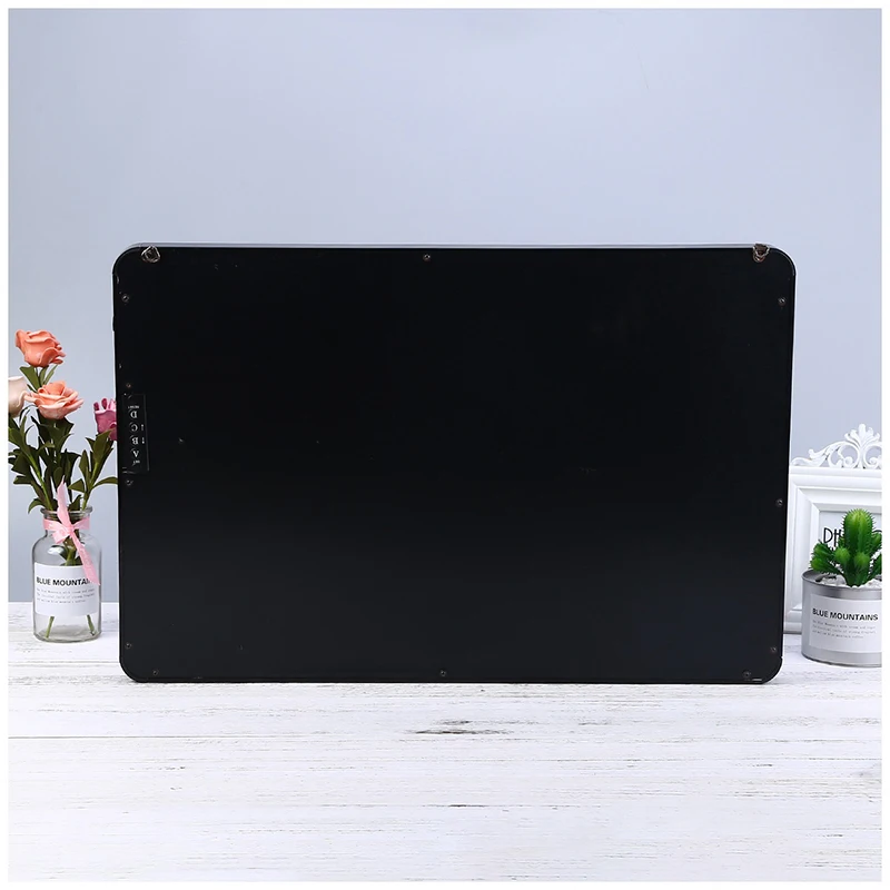 Электронные настенные часы с календарем большие светодиодные цифровые для