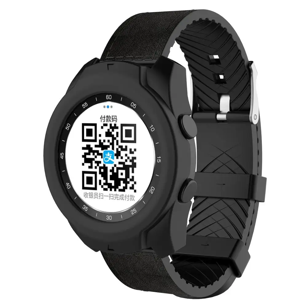 Защитный чехол Tencloud для Ticwatch Pro 2020 Силиконовая защита смарт-часов мягкий корпус
