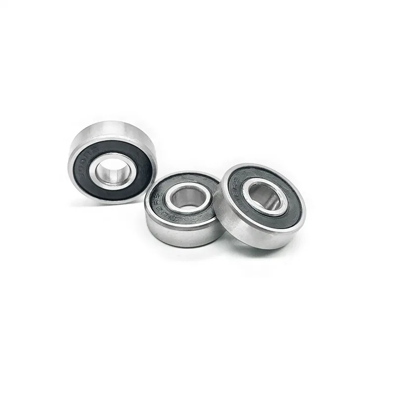 

1 шт. шариковый подшипник с глубоким желобом 6200 6201 6202 6203 6204 2RS, миниатюрный стальной подшипник с резиновым уплотнением, высокое качество