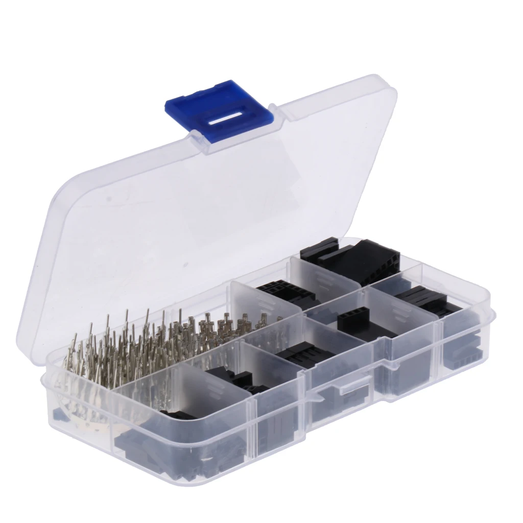 310 шт провода Перемычки штыревой разъем комплект и мужской/женский обжимные