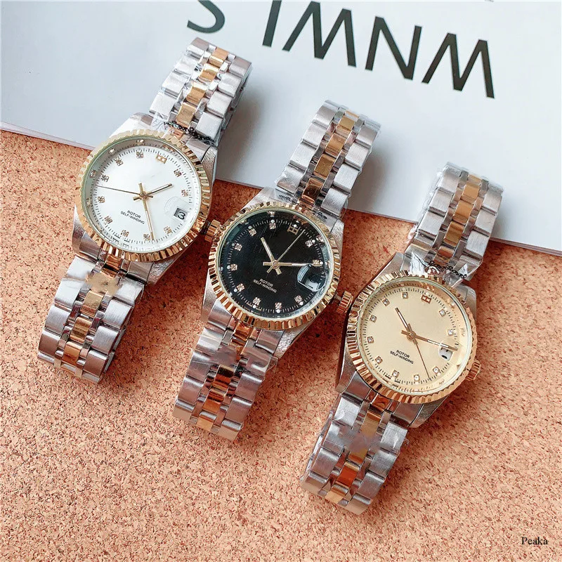 

new ladies business casual automatic mechanical stainless steel tudor with calendar watches womens designer luxury watch brand