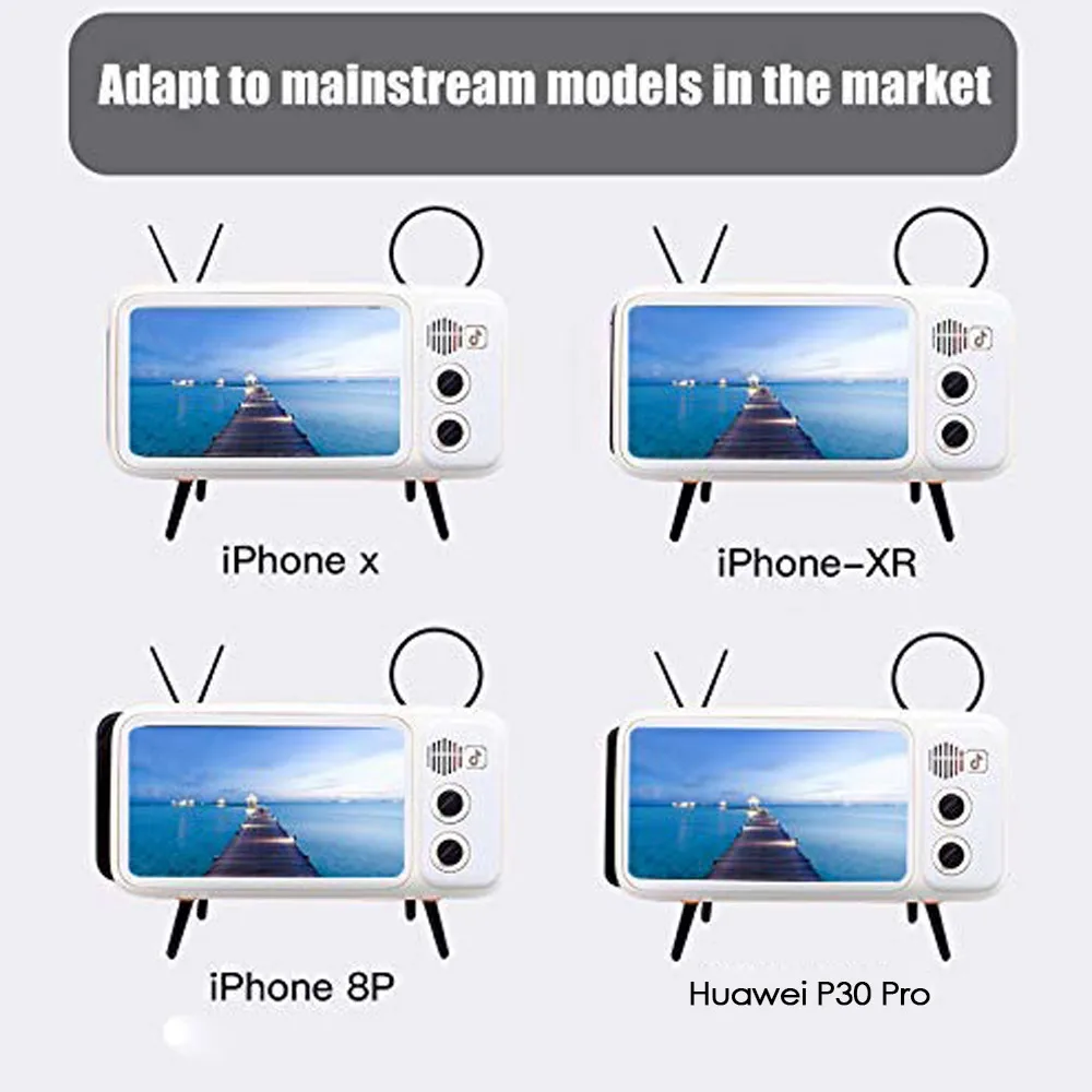 Ретро ТВ мобильный телефон держатель стенд портативный Настольный кронштейн