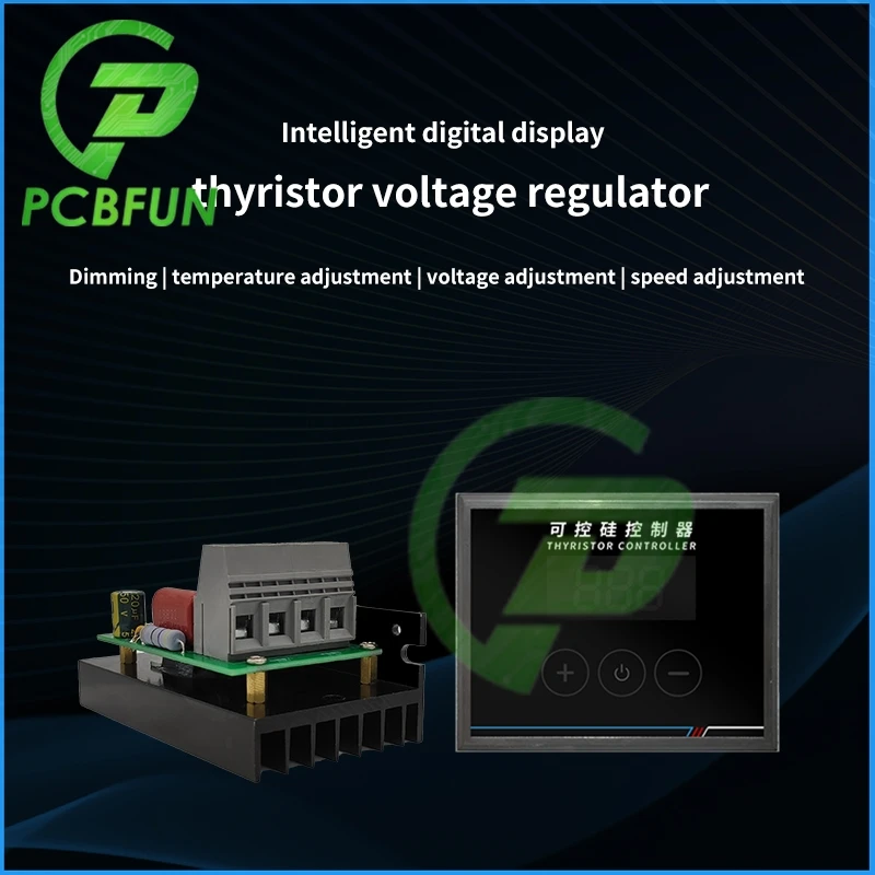 Цифровой регулятор напряжения электронный термостат с регулятором яркости 220 В