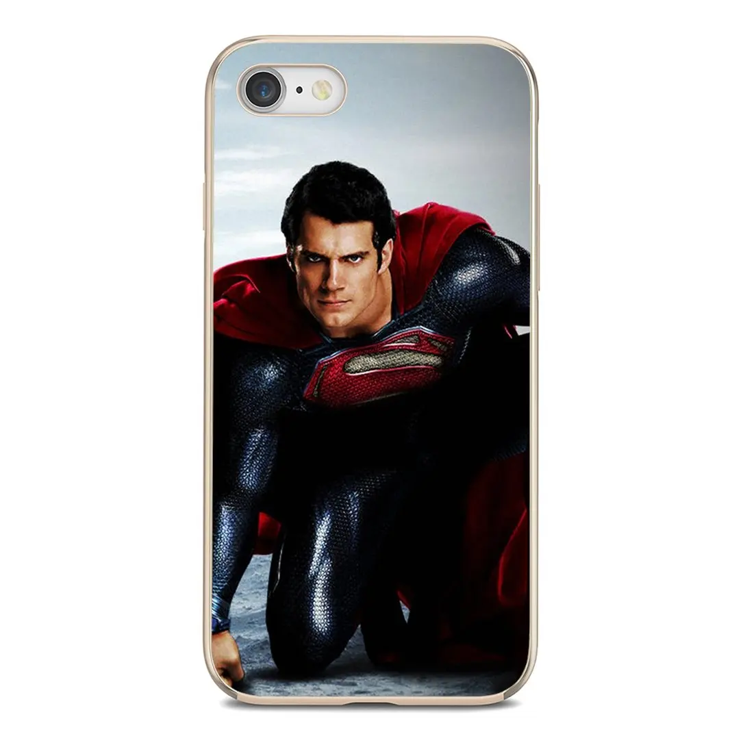 Мягкие чехлы для Xiaomi mi Redmi Note 3 4 4X 5 6 7 8 8t 9 9s 9t 10 pro lite Man-Of-Steel-Superman-Генри-кавилл |
