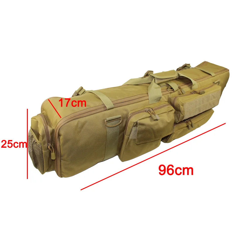 Двойная Сумка для ружья чехол страйкбола сумка винтовки рюкзак M249 M16 AR15 военная