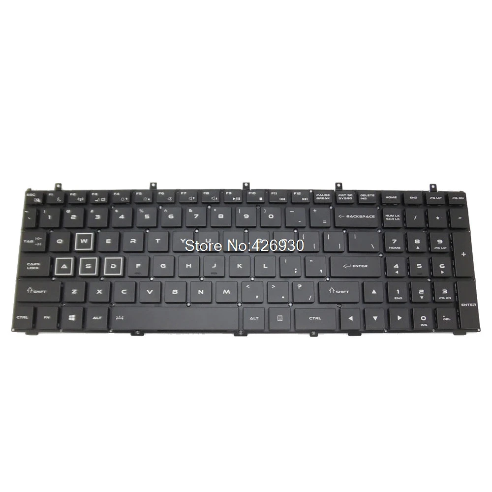 US UK Laptop Keyboard For Thunderobot 911M3 English United Kingdom black with backlit new