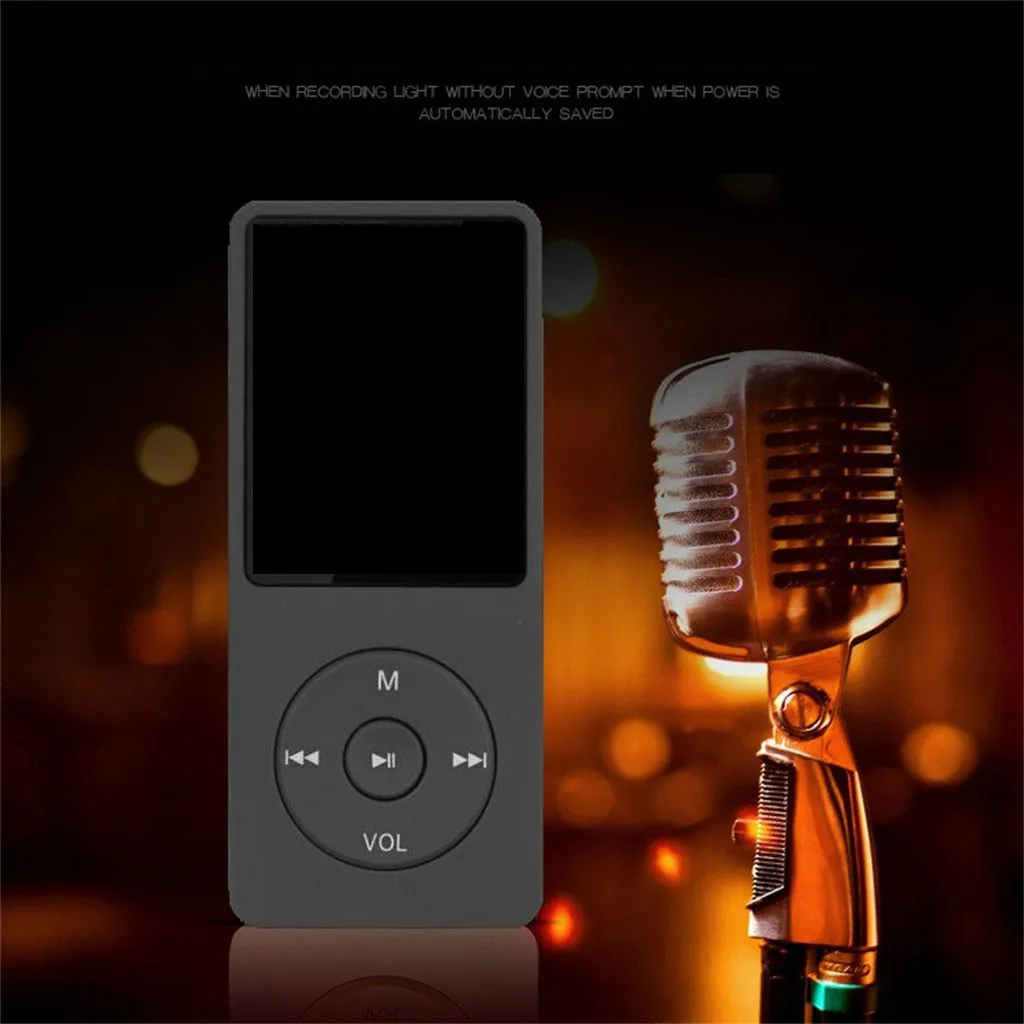 EPULA MP3 Player Portable Playback MP4 Lossless Sound HIFI Music Card Support Up to 128GB Micro SD FM Recorder | Электроника