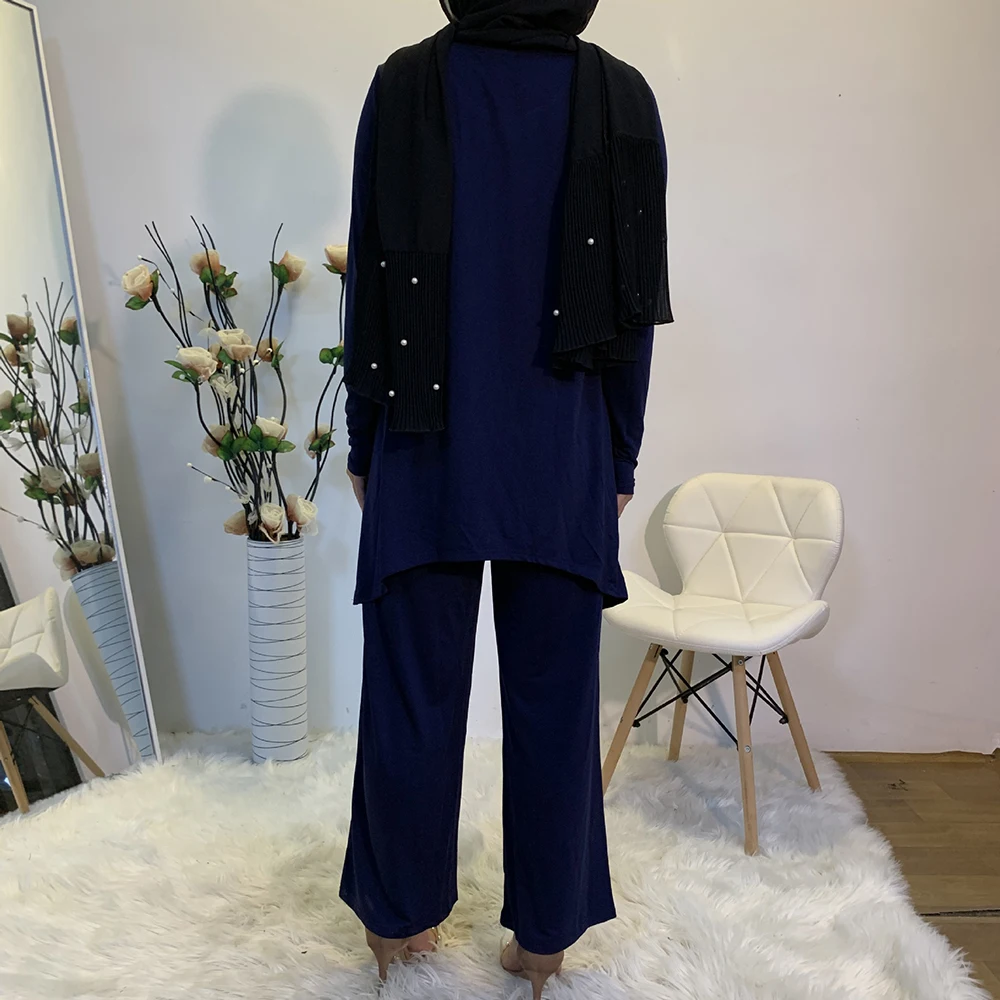 Eid Mubarak Abaya Дубай Турция комплекты для мусульман Hijab платье мусульманская одежда
