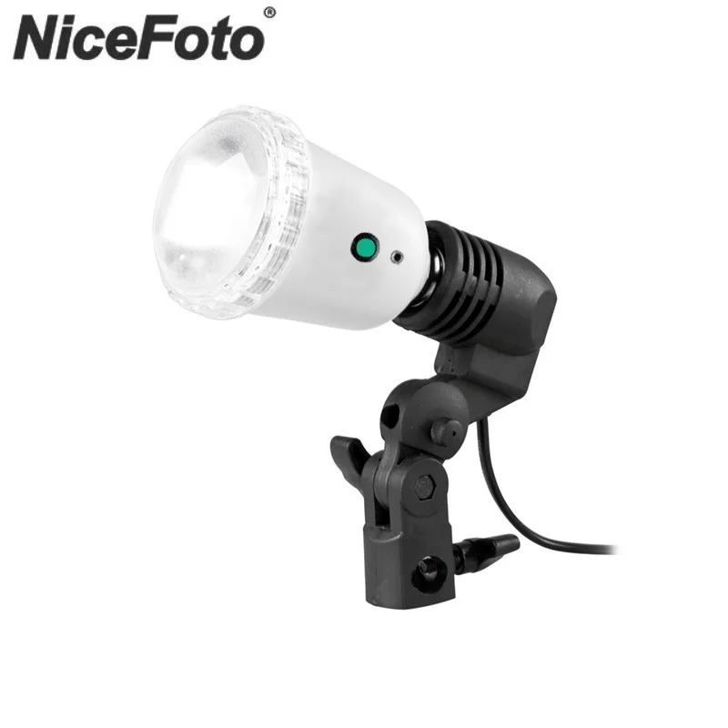 NICEFOTO I 50S AC Slave светодиодный Flash Light Lamp 45W 5500K Sync Photo Studio Strobe|Аксессуары для