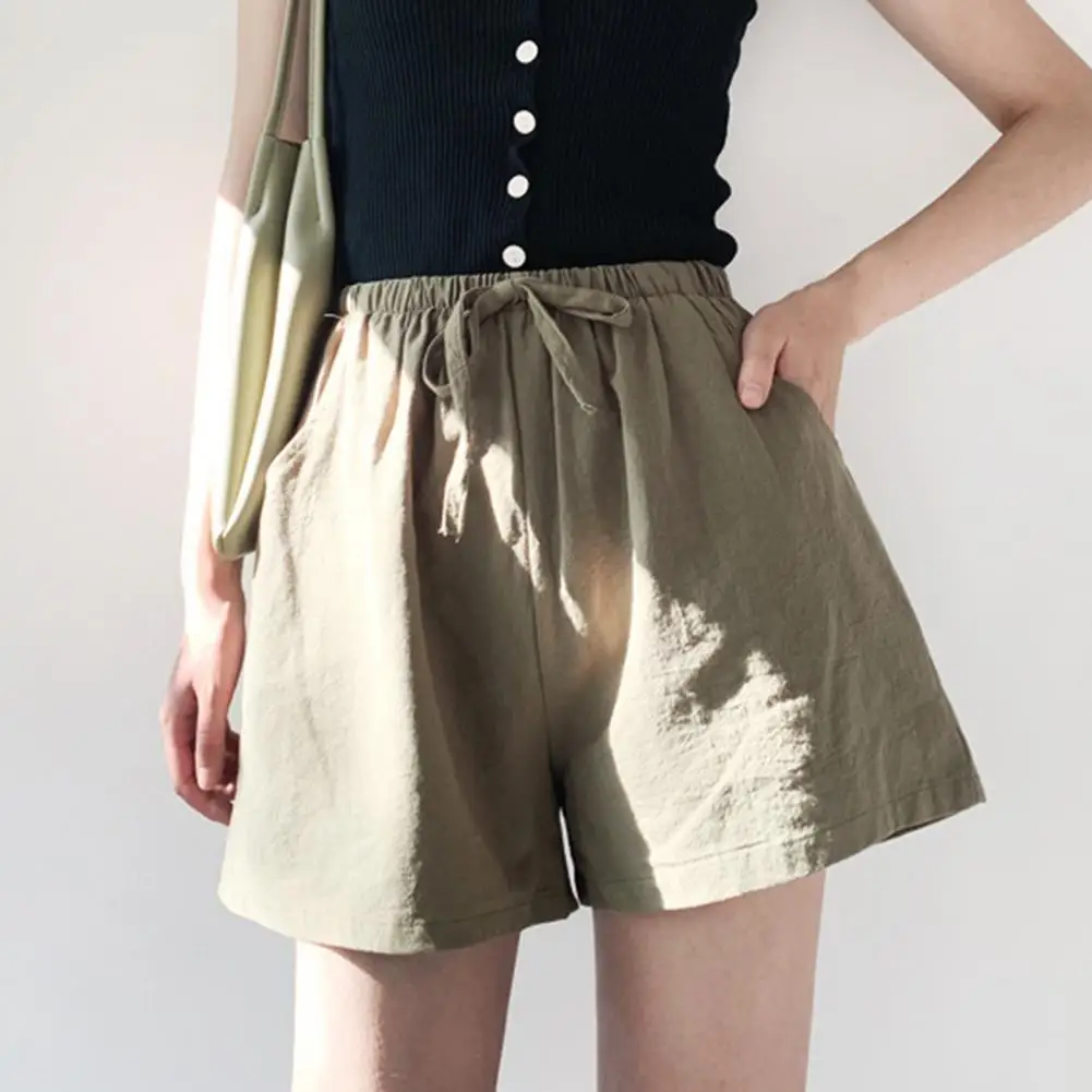 

New Women's Shorts Hot Summer Casual Loose Comfortable Casual Breathable High Waist Plus Size Female Shorts Woman Short Pants