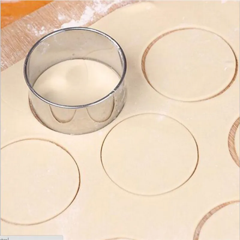 1 шт. круглая обертка из нержавеющей стали для пельменей инструменты резки