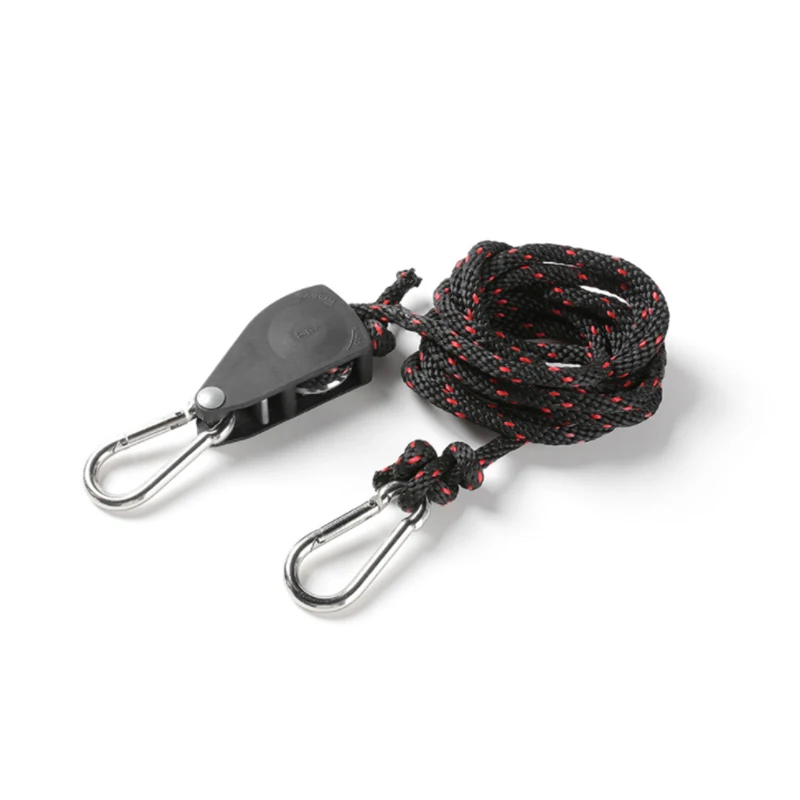 

Палатка для кемпинга Регулируемая веревочная фиксирующая Пряжка наружный шкив для тента Регулируемая Веревка для ветра подъемная веревка ...