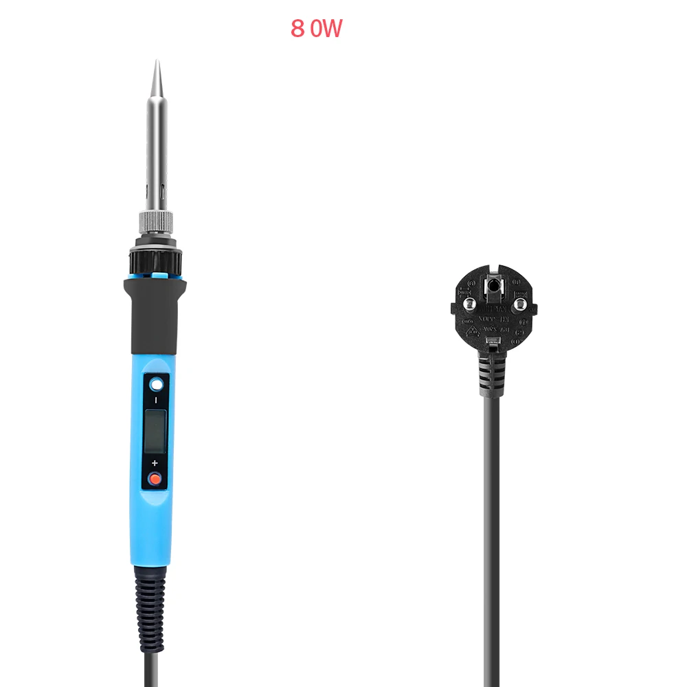 

60W 80W Soldering Iron Adjustable Temperature Electric Iron LCD Digital Display Welding Repair Lead-free 220V EU Solder Station