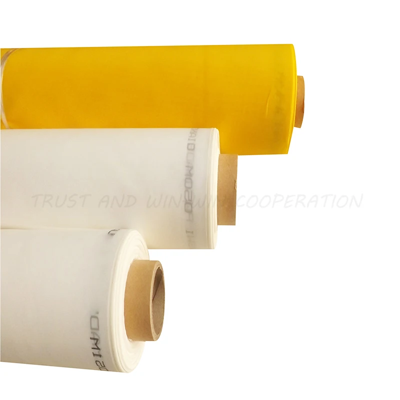 Бесплатная доставка! Белая Полиэфирная трафаретная печать 120T-34um-165cm-50mts | Дом и сад