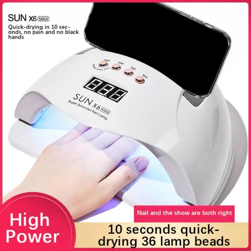 

120W Nail Lamp Manicure Device Smart Sensor Phototherapy Lamp Quick-drying Nail Dryer Nail Lamp UV Lamp for Curing Gel Nail