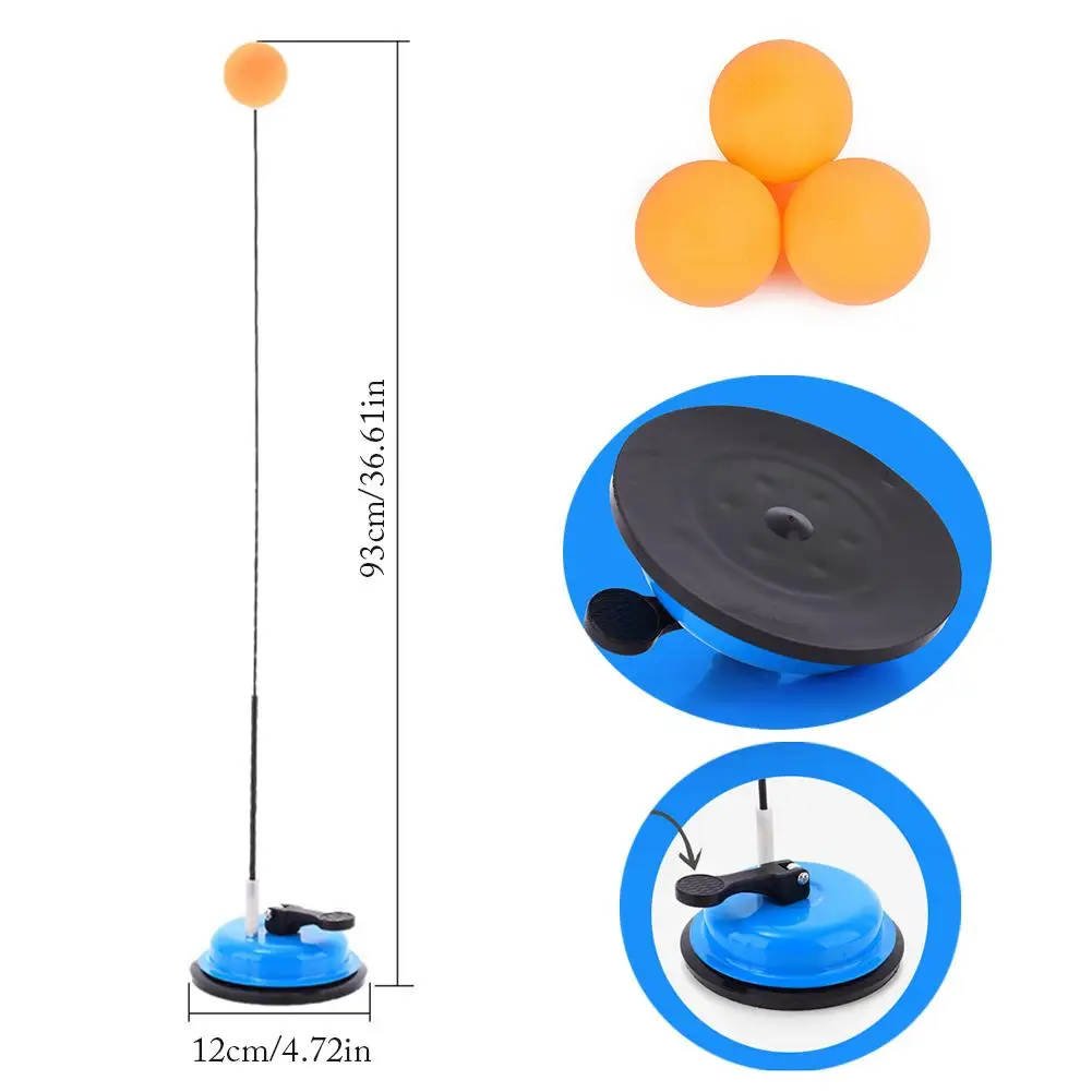 

Table Tennis Trainer Home Office Ping Pong Training Tools Set Kids Pingpong Playing Trainer Suction Cup Base Dropshipping