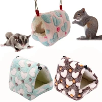 hamster squirrel warm house guinea pig nest small animal pet dog bed house bed pet dog cat puppy bed kennel bag sleeping so t6v8