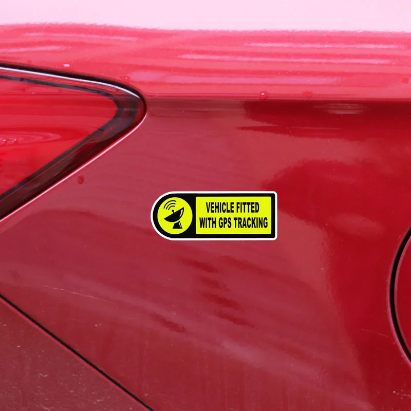 YJZT 15 2*5 8 см автомобиль из ПВХ с GPS трекером|vehicle stickers|pvc stickervehicle decals |