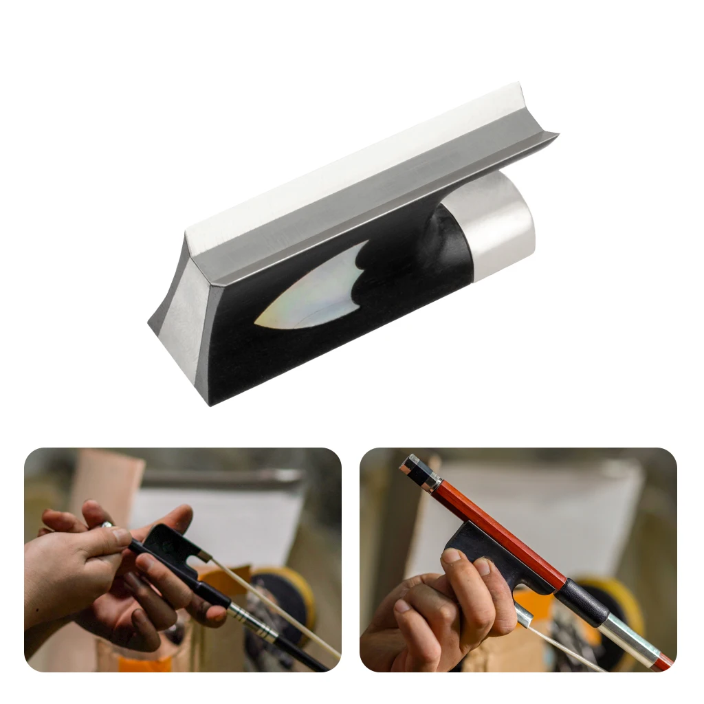 Сменный бант для скрипки BOWORK из эбенового дерева в виде лягушки с красивыми