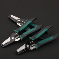 3 in 1 7 manual wire stripper cutter hand tool wire stripping plier crimping car connector bolt cable repair accessories