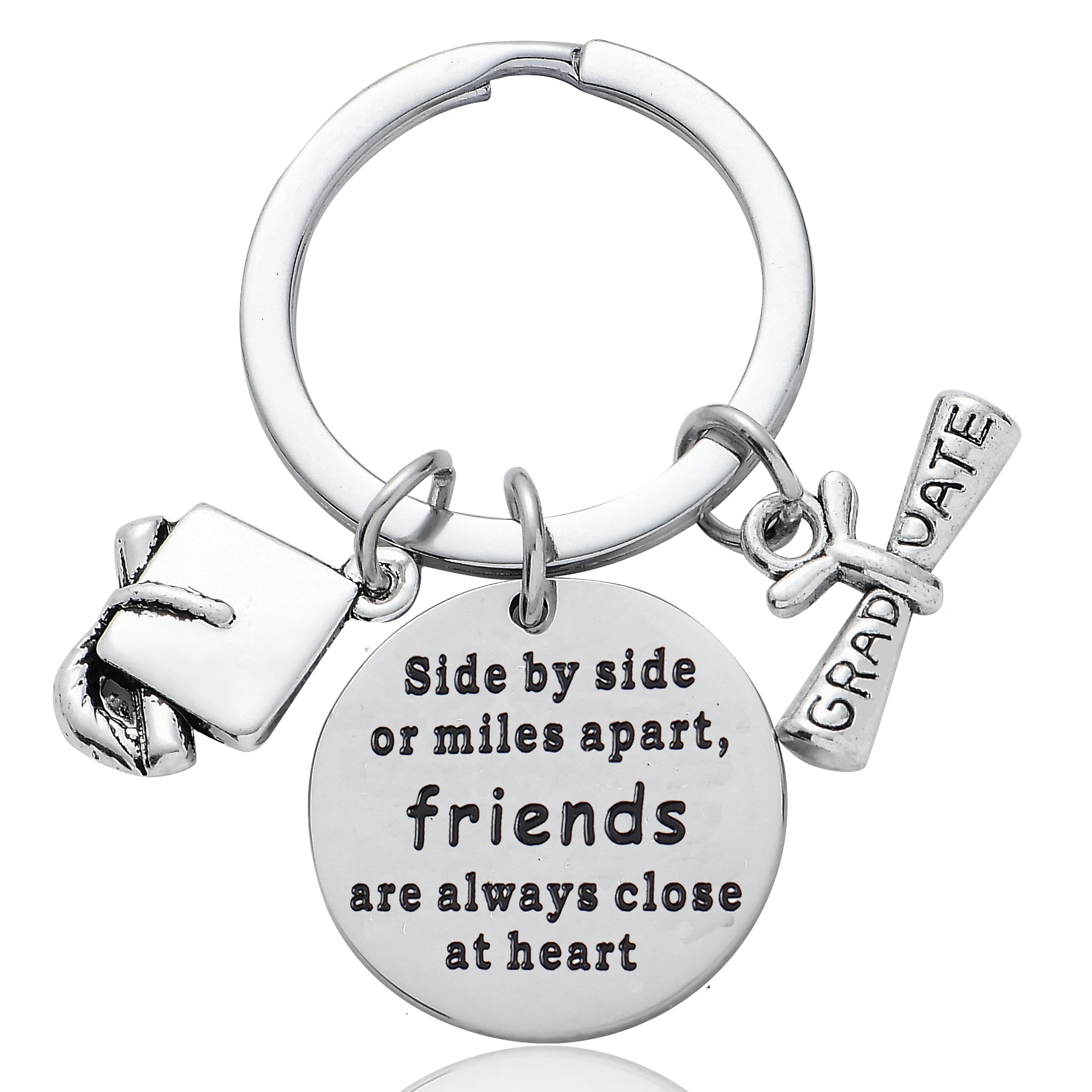 

Брелок подвесной из нержавеющей стали, 12 шт.