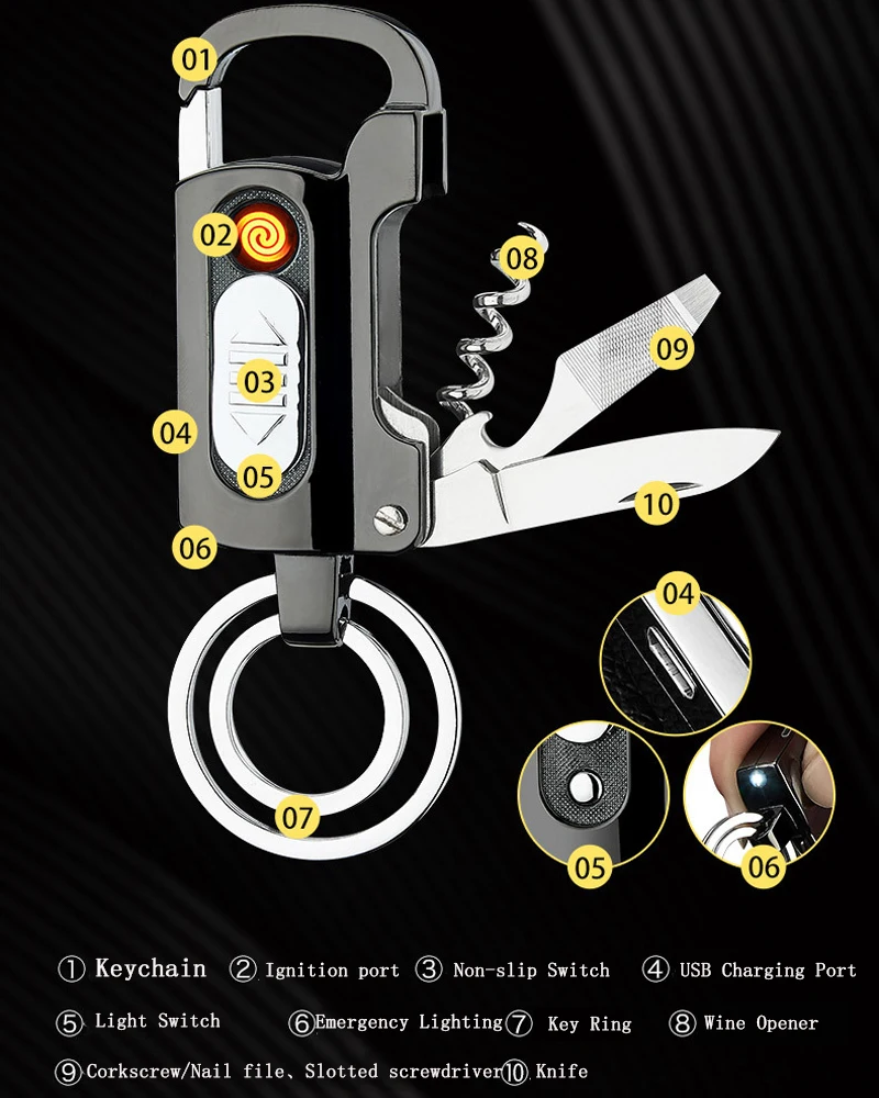 зажигалки необычные подарки для мужчин Перезаряжаемая электрическая зажигалка