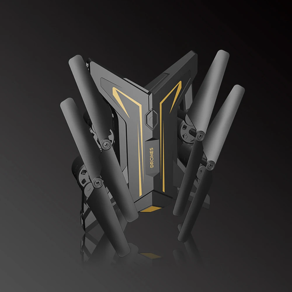 KY601 Foldable Drone with Camera HD One-Key Return Real-Time WIFI FPV Quadcopter Follow Me RC Helicopter Dron Gift Toys | Игрушки и