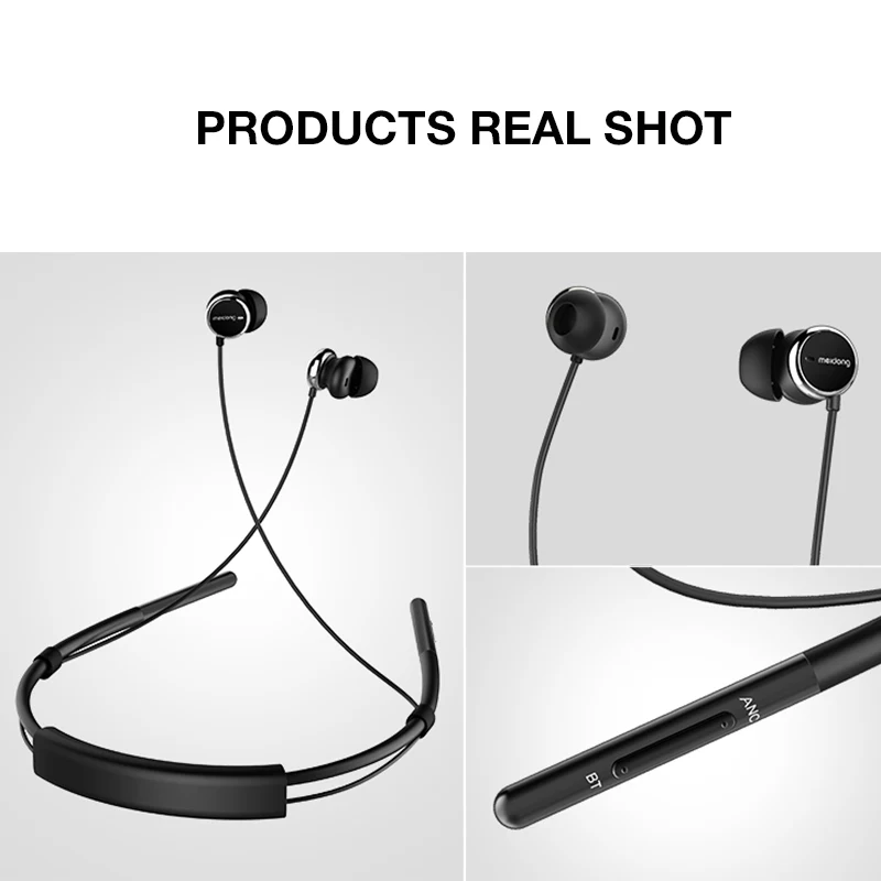 Meidong HE6 Bluetooth наушники гарнитура для активного Шум шумоподавлением спортивные 4 2