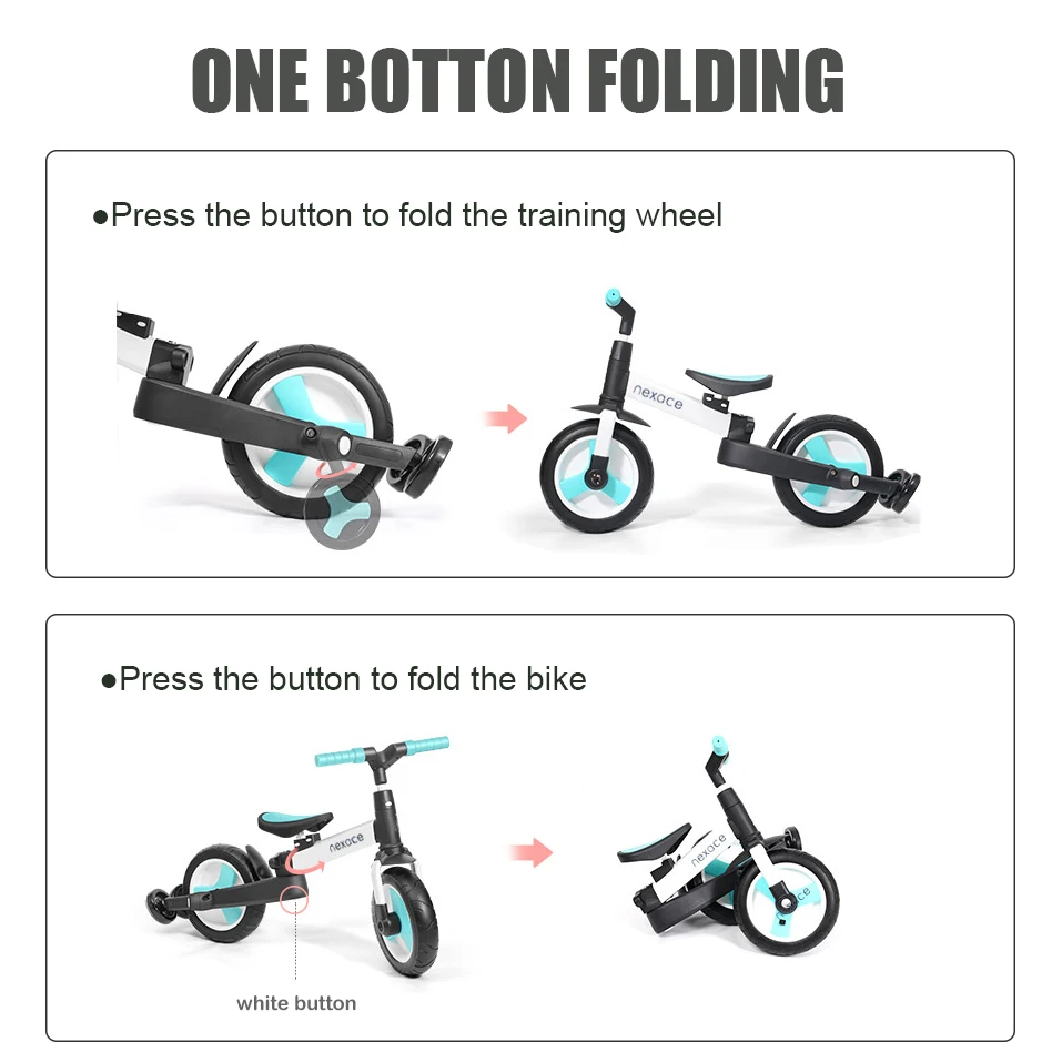 Детский Балансирующий велосипед детский трехколесный |