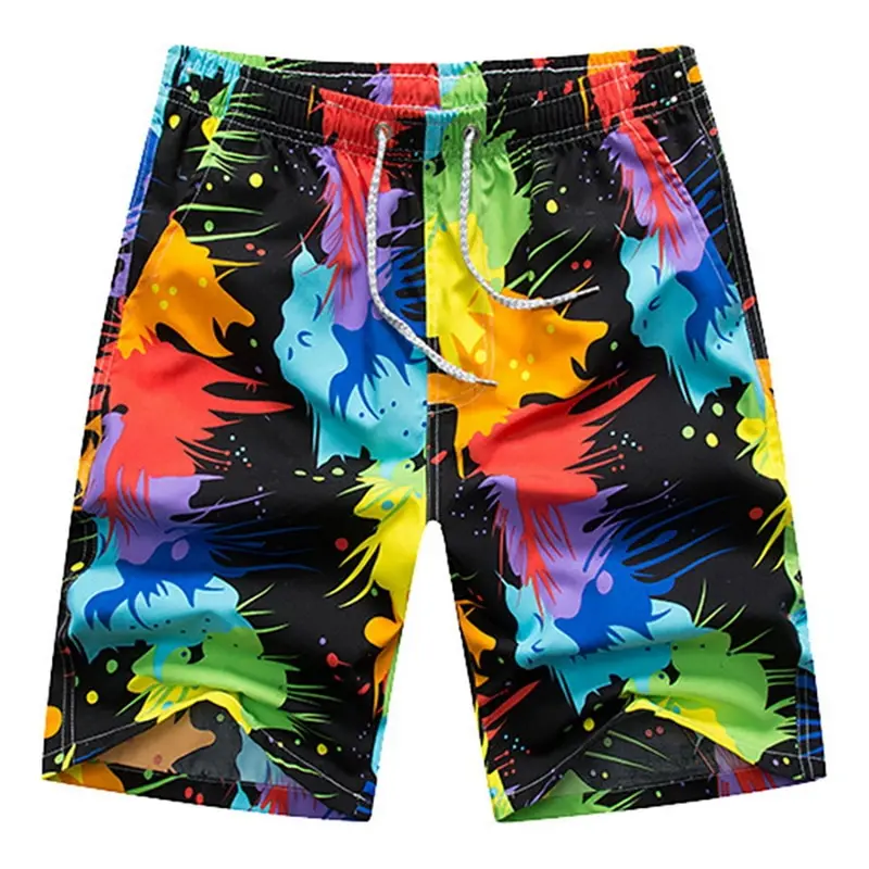 

Summer Wholesale Mens Board Casual Shorts Beach Brand Short Surfing Bermudas Masculina De Print Men Boardshorts Quick Dry