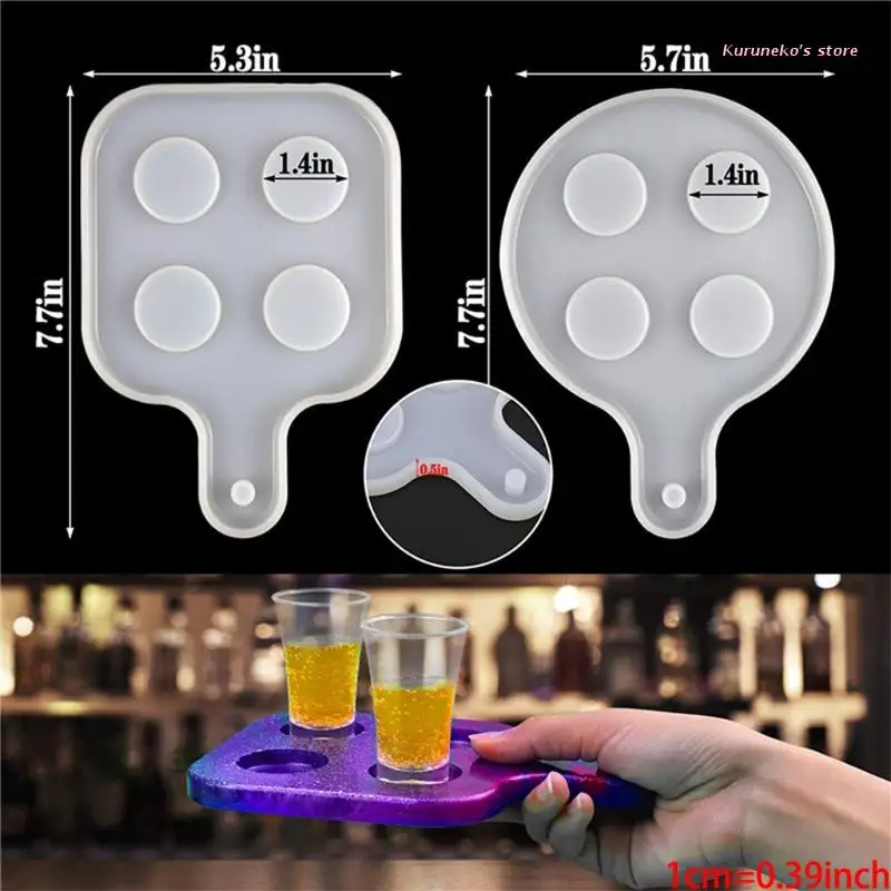 Форма для бокала шампанского Neko силиконовые зеркальные формы подставки под