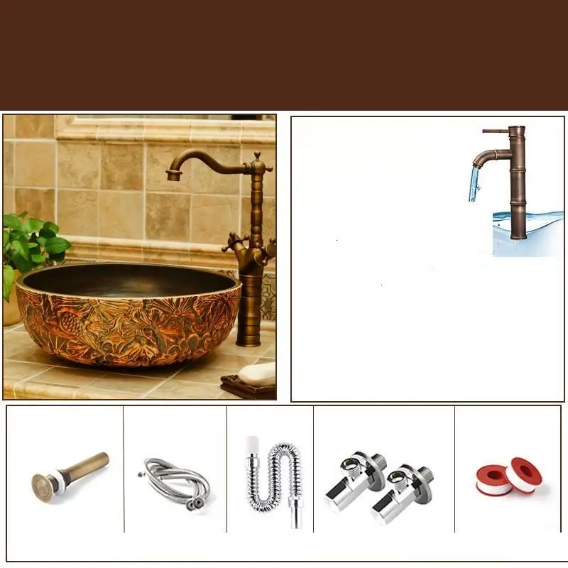 Cuba Para De Mano Umywalka Nablatowa судно Lavandino Bagno Waschtisch туалетный столик Lavabo Pia Banheiro Ванная раковина умывальник