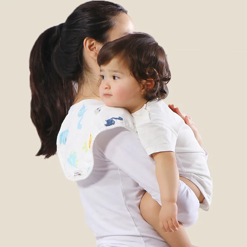 

360° Muslin Aquares Cotton Bibs For Children Burp Cloth Anti-Slobber Pacifier Cloth Petal Baby Bibs Burp Cloths