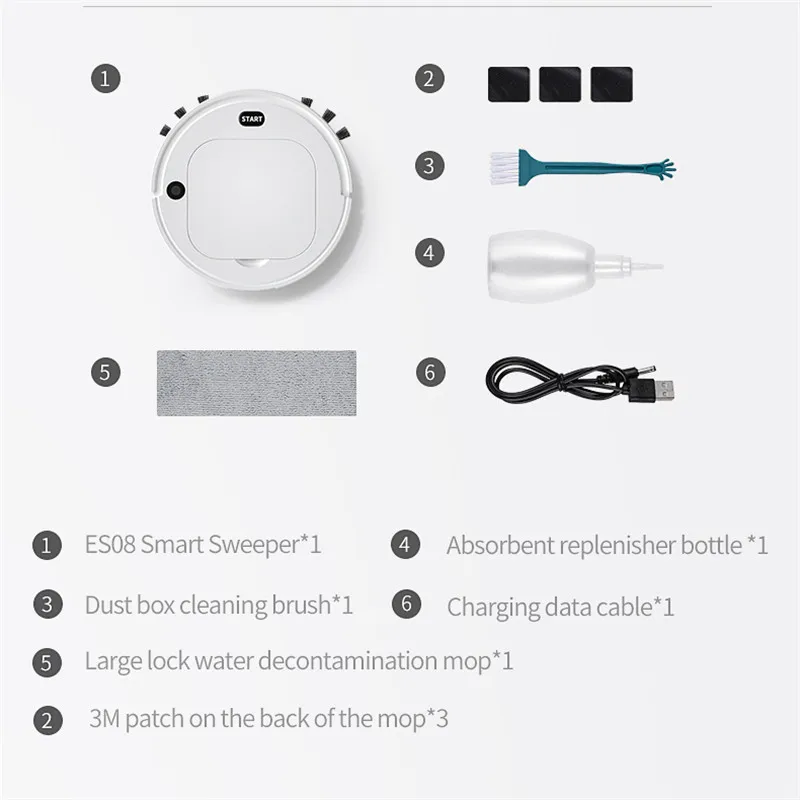 

4-in-1 Disinfect Robot Smart Vacuum Cleaner Wireless Sweeping Cleaning Machine Automatic Humidification Vacuum Cleaner