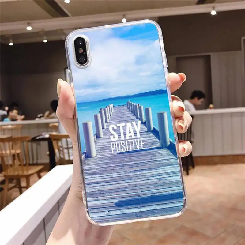 

Travel mountain sea beach quotes Phone Case Transparent soft For iphone 5 5s 5c se 6 6s 7 8 11 12 plus mini x xs xr pro max
