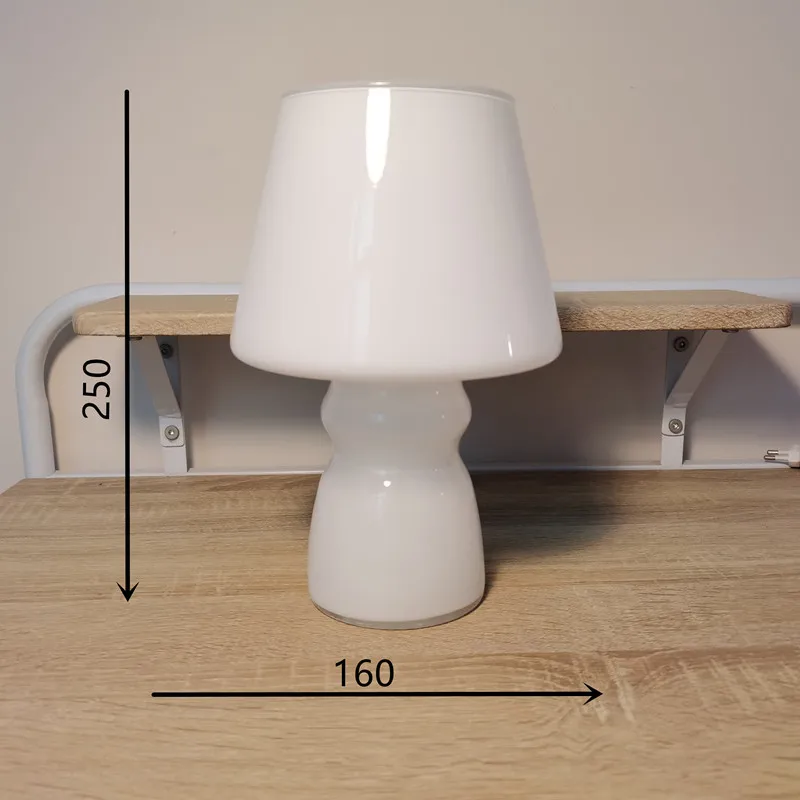 -Различные Nordic Стекло Настольные лампы ночники спальня гостиная подсвечник