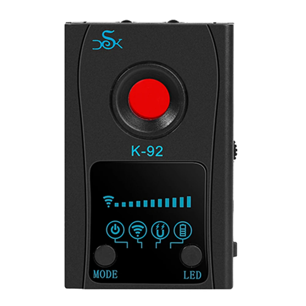 

Anti-Peeping Camera IR Scanner GPS Location Anti-Tracking Hotel Detector Finder Camera Audio Tracker Detect for Travel