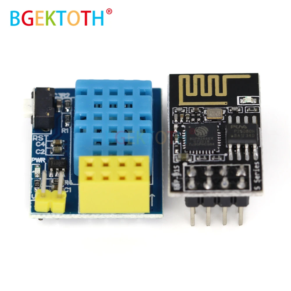 ESP8266 ESP-01 DHT11 модуль датчика температуры и влажности WIFI Smart Home IOT DIY Kit | Инструменты