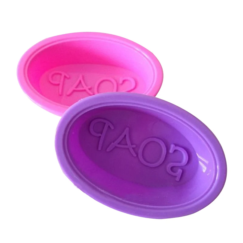 Овальная силиконовая форма для печенья и капкейков формы мыла кубики льда конфет