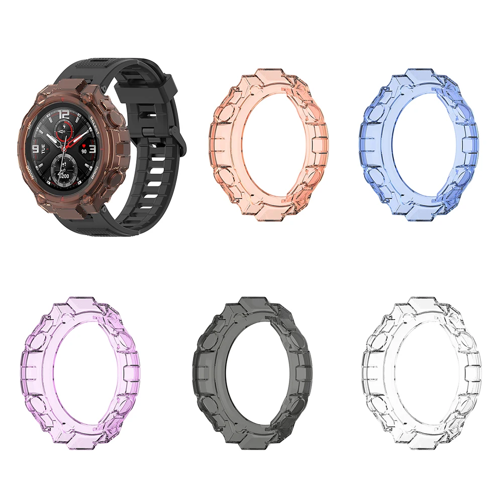 Прозрачный защитный чехол для часов наружная прочная рамка аксессуары покупок