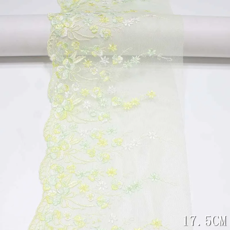 

43Yds светильник-зеленая сетчатая кружевная отделка для одежды, аксессуары «сделай сам», квилтинг, рукоделие, Цветочная лента, нижнее белье, т...