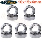 10x шарикоподшипники 10x15x4 мм для 110 RC TAMIYA CC01 Rock Crawler Запасная часть